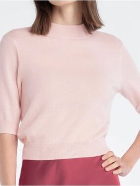 Women’s Favorite Daughter Short-Sleeve Crewneck Cashmere Sweater